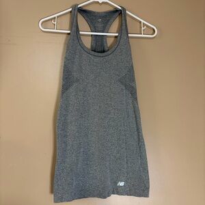 New Balance Charcoal Racerback Tank